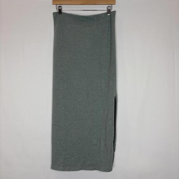 Fabletics Cloud Seamless High-Waisted Side Slit Knit Fall & Winter Skirt Size:XL - Picture 2 of 6